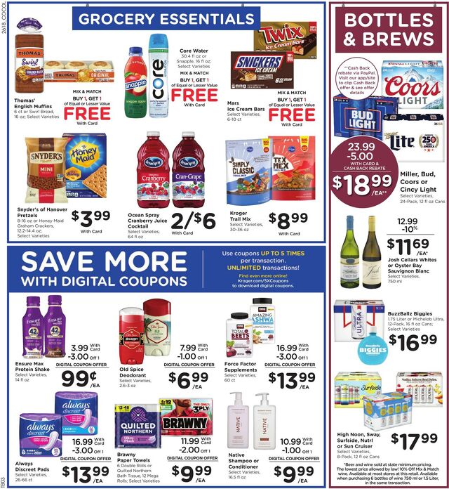 Catalogue Kroger from 06/03/2026