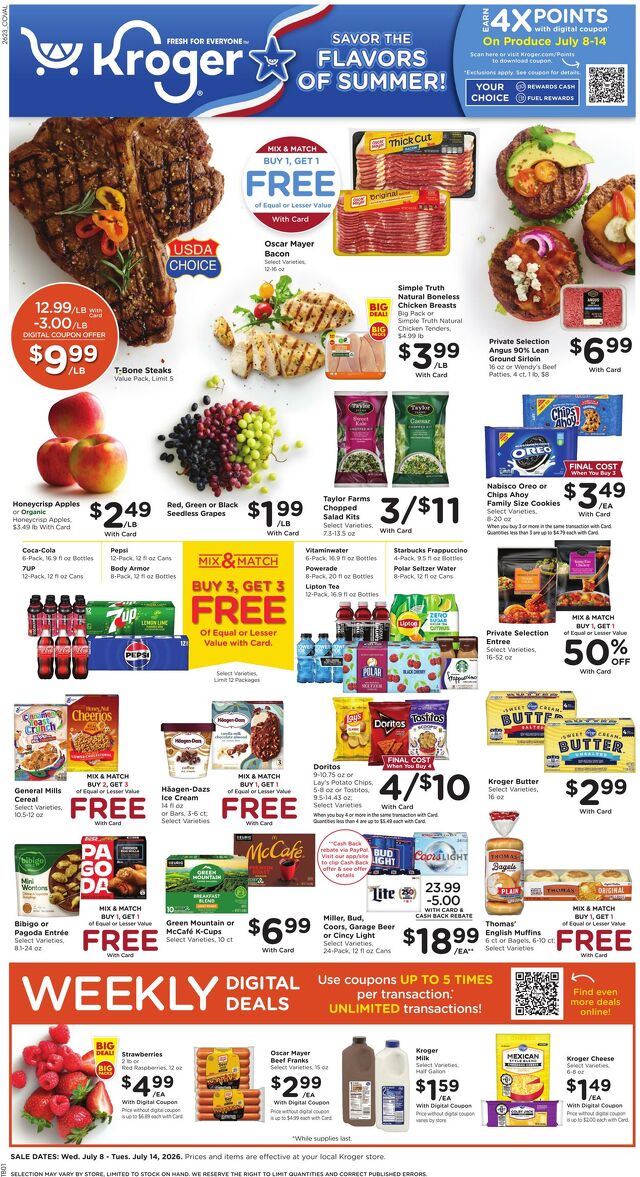 Catalogue Kroger from 07/08/2026