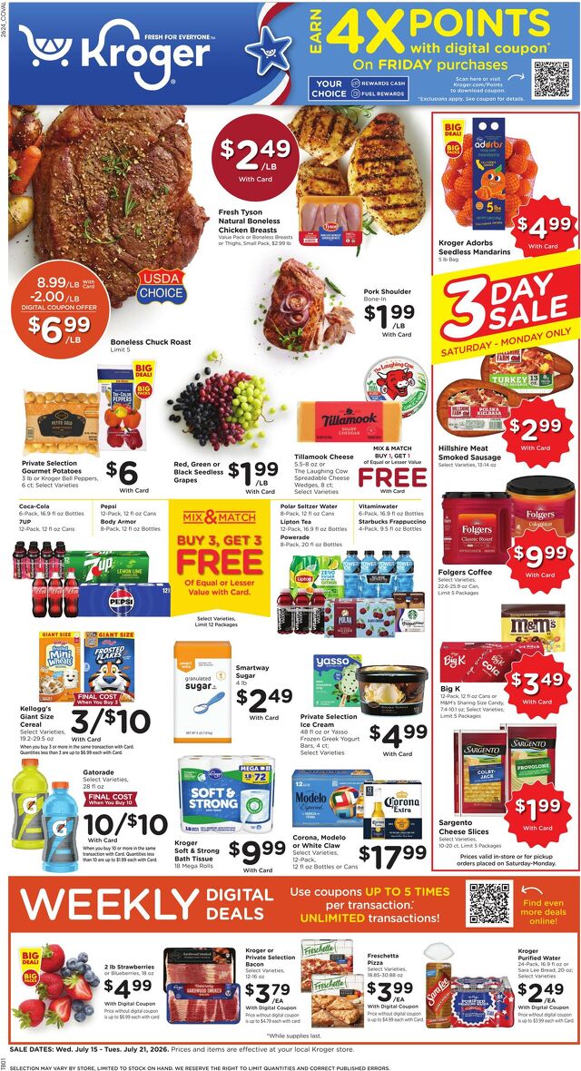 Catalogue Kroger from 07/15/2026