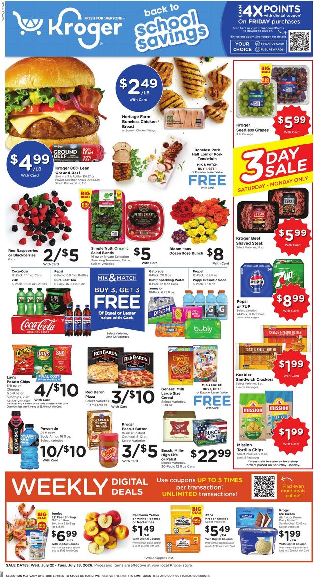 Catalogue Kroger from 07/22/2026