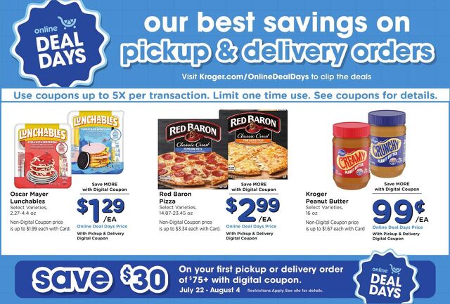 Catalogue Kroger from 07/22/2026