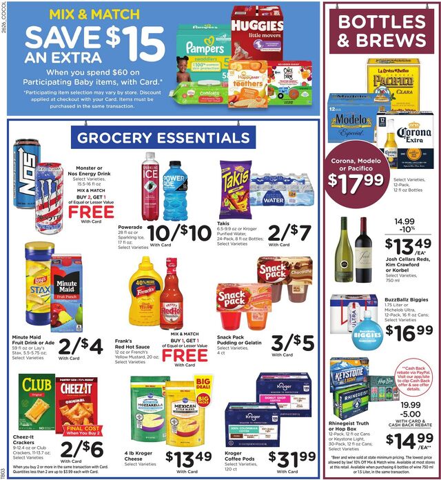 Catalogue Kroger from 07/29/2026