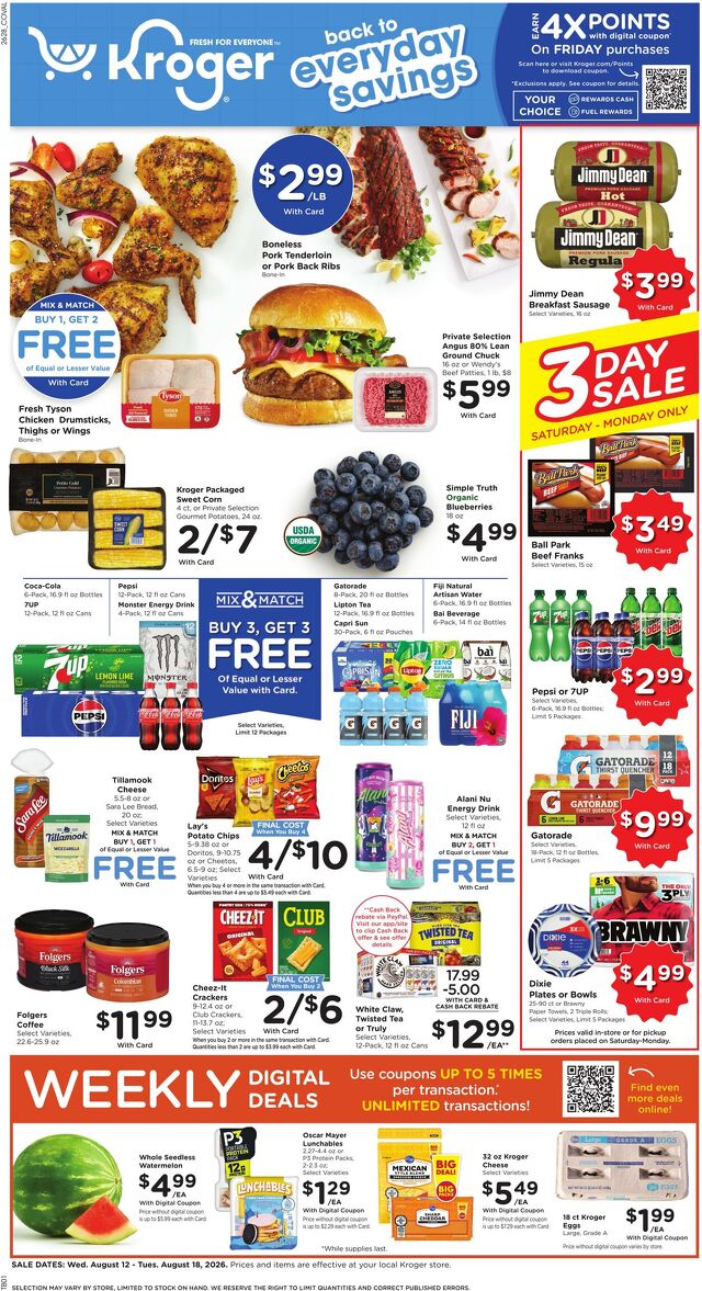 Catalogue Kroger from 08/12/2026