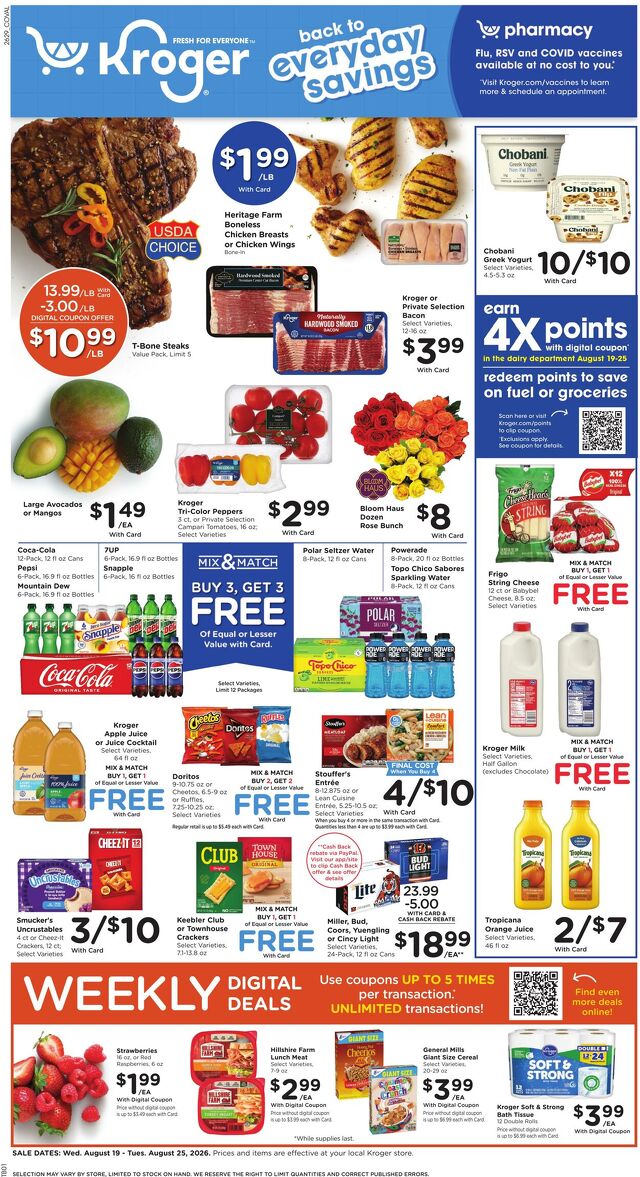 Catalogue Kroger from 08/19/2026
