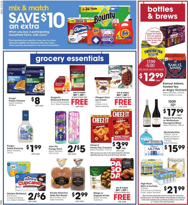 Catalogue Kroger from 09/09/2026