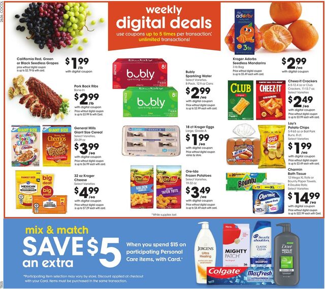 Catalogue Kroger from 10/07/2026