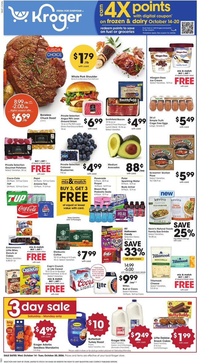 Catalogue Kroger from 10/14/2026