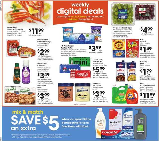 Catalogue Kroger from 10/14/2026
