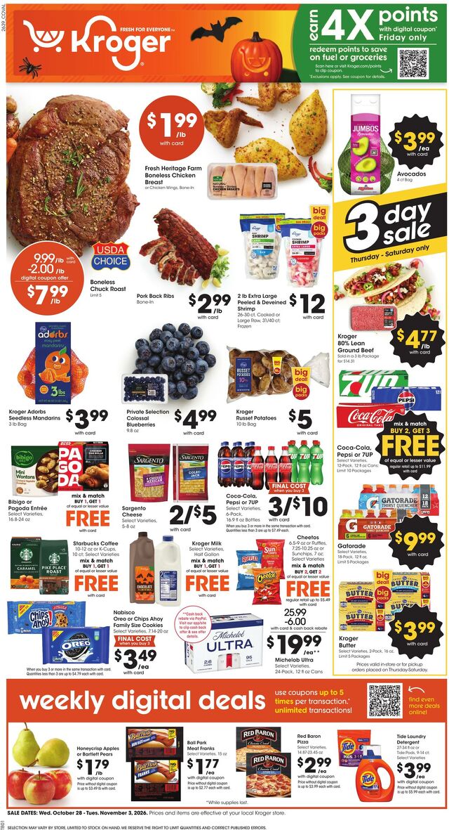 Catalogue Kroger from 10/28/2026