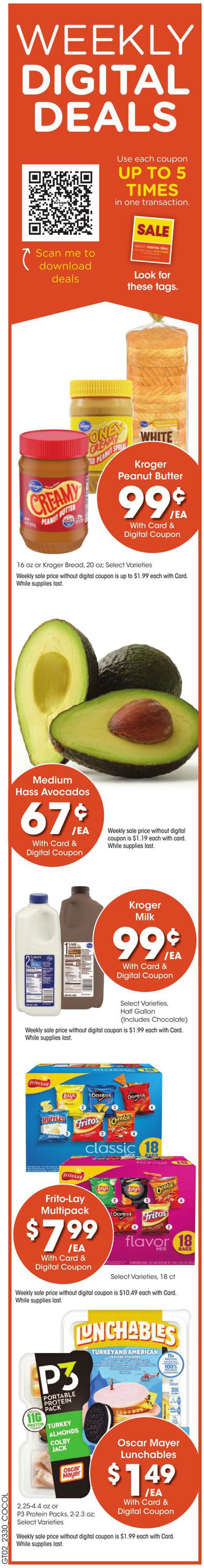 Catalogue Kroger from 08/23/2023