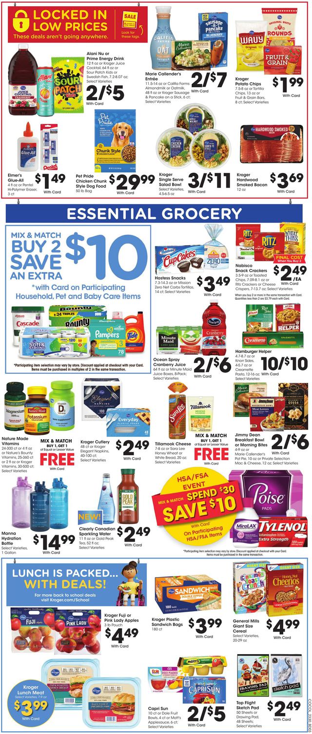 Catalogue Kroger from 08/23/2023