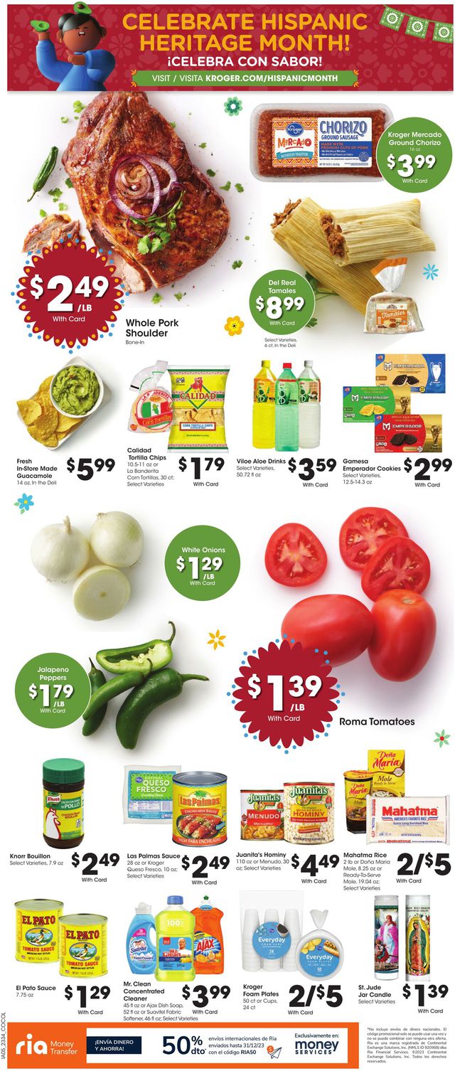 Catalogue Kroger from 09/20/2023