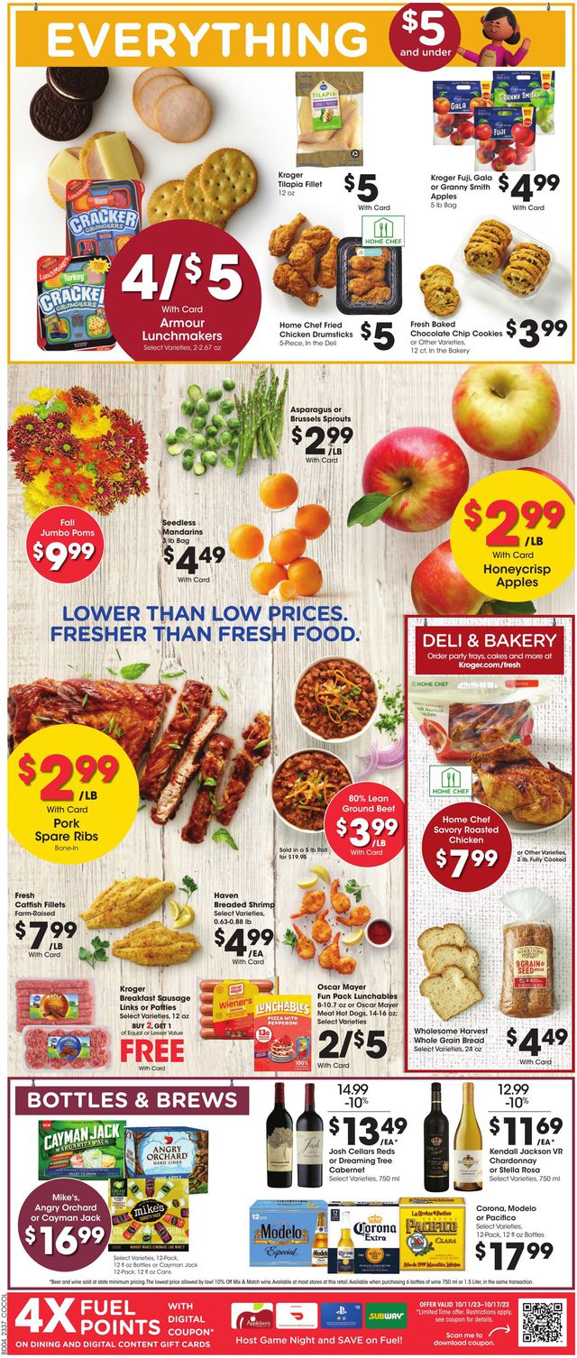 Catalogue Kroger from 10/11/2023