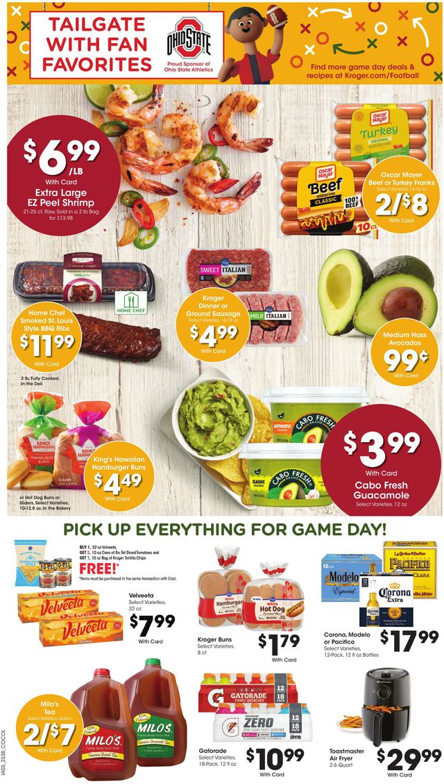 Catalogue Kroger from 10/18/2023