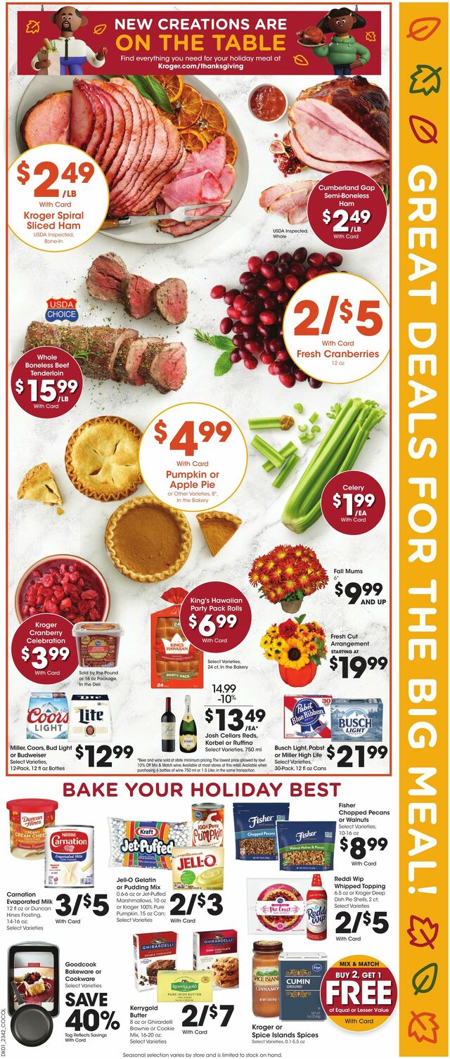 Catalogue Kroger from 11/15/2023
