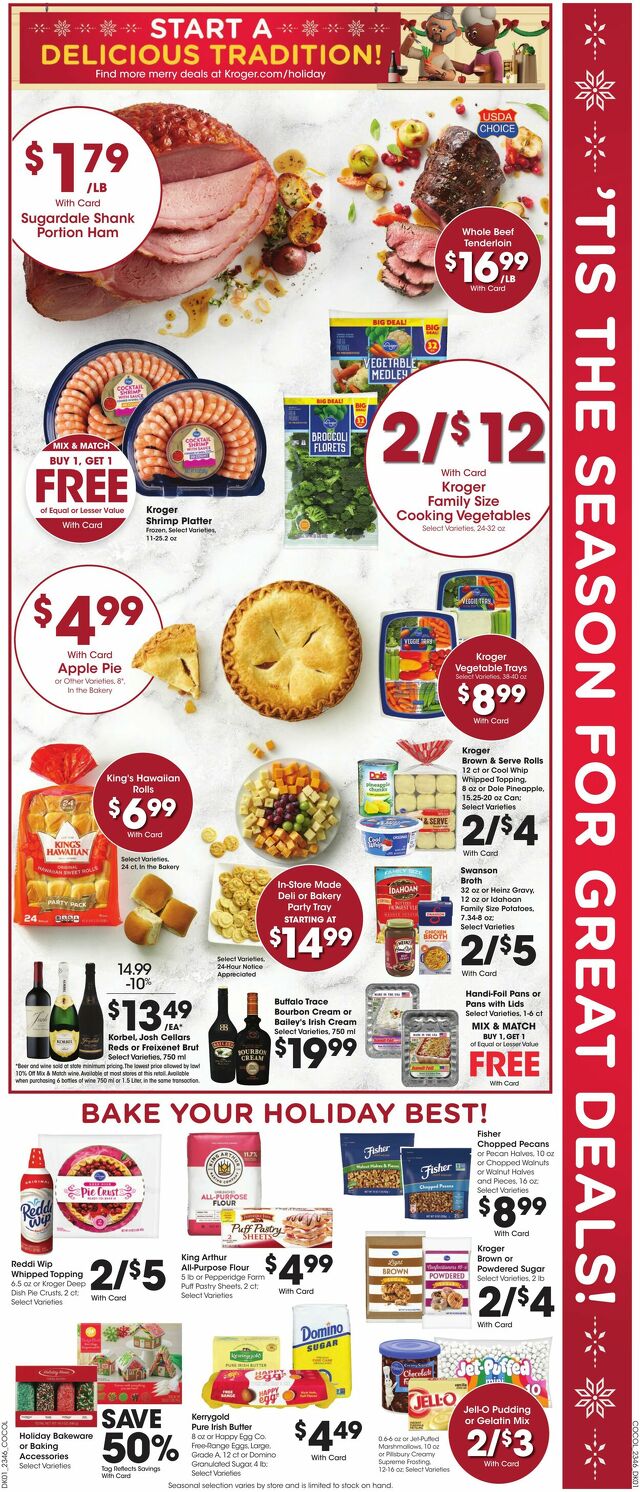 Catalogue Kroger from 12/13/2023