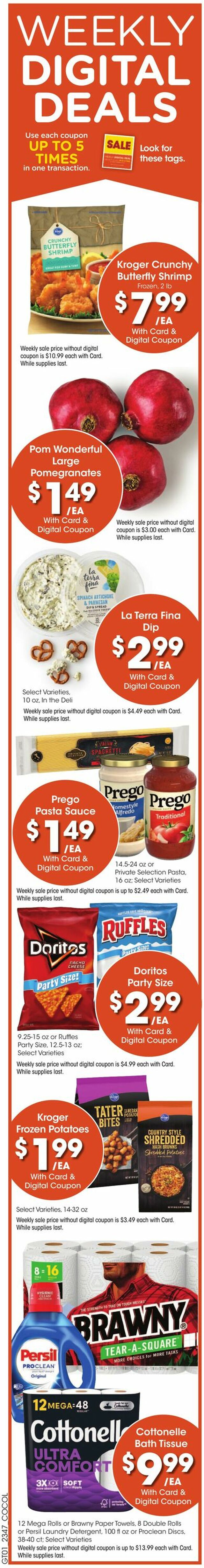 Catalogue Kroger from 12/20/2023