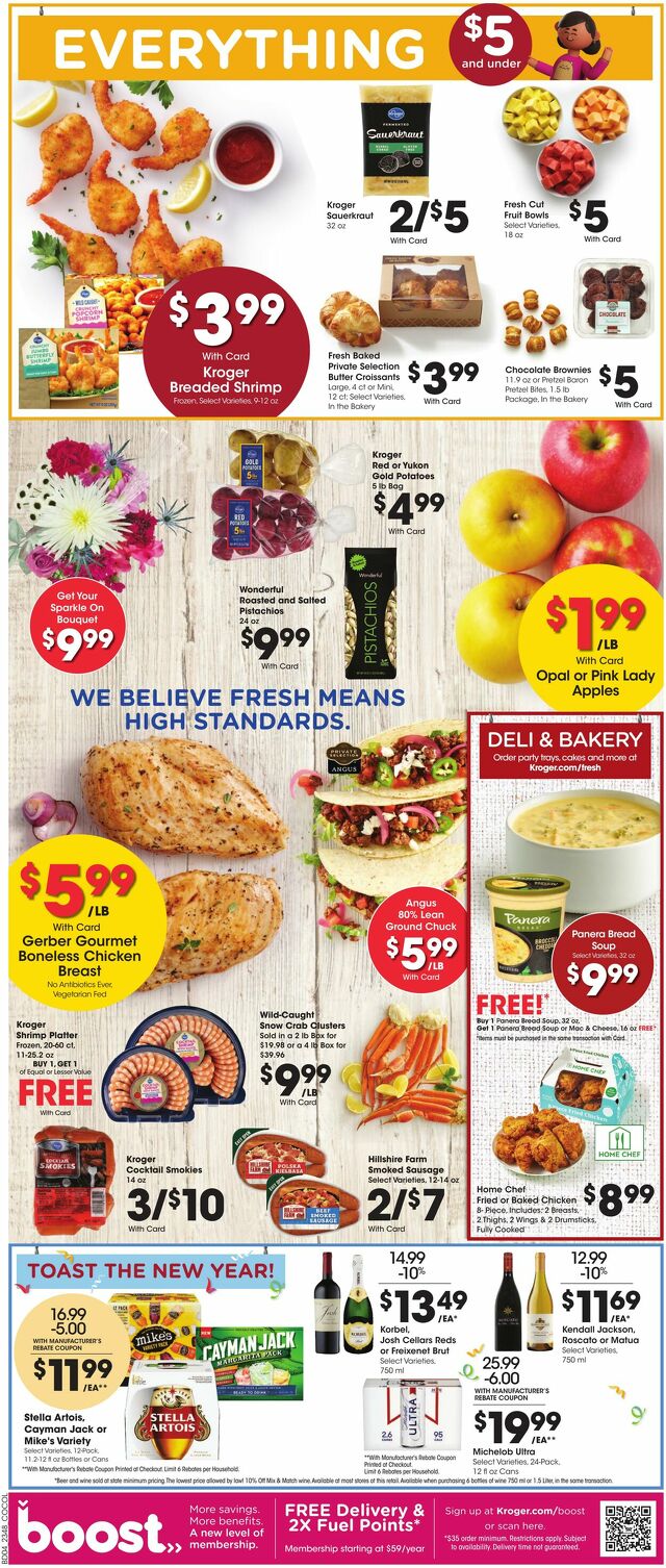 Catalogue Kroger from 12/27/2023