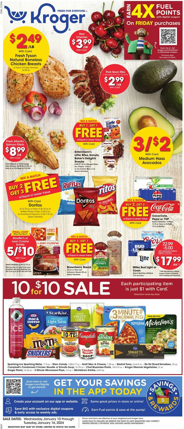 Catalogue Kroger from 01/10/2024