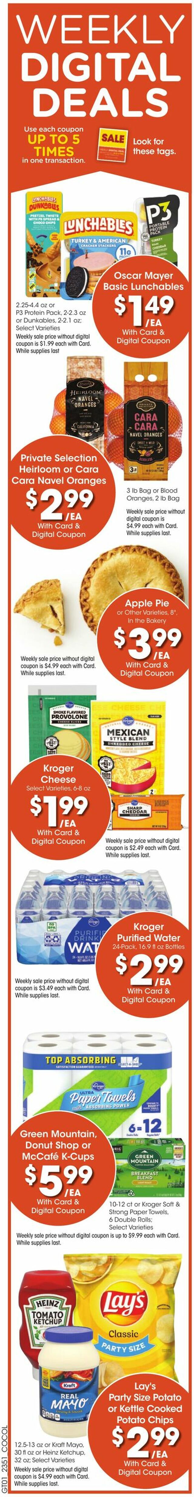 Catalogue Kroger from 01/17/2024