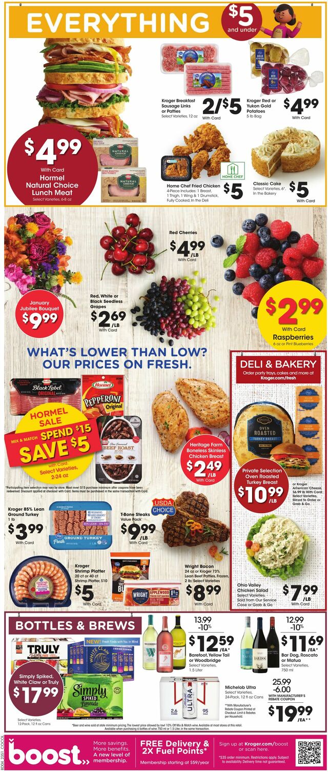 Catalogue Kroger from 01/17/2024