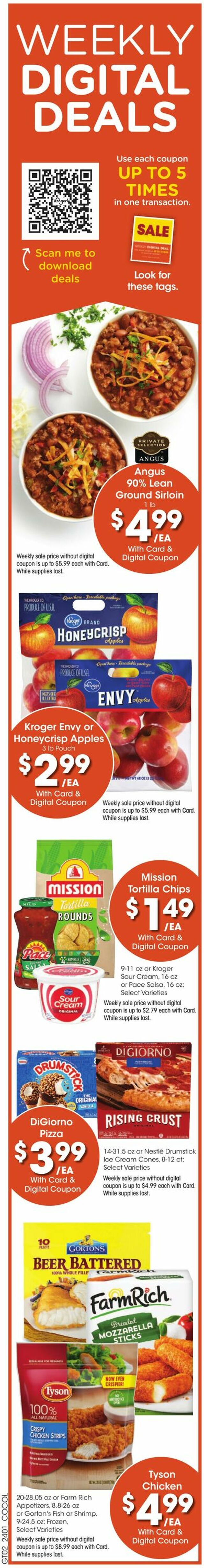 Catalogue Kroger from 02/07/2024
