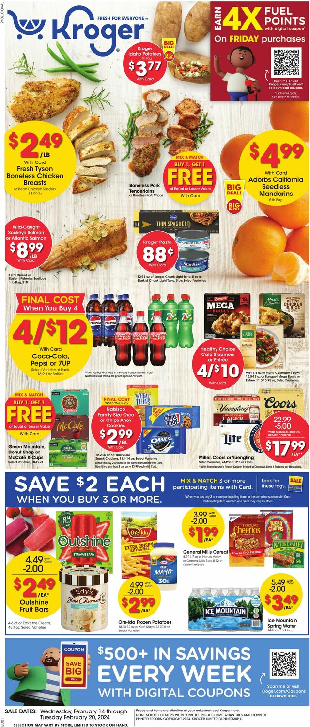 Catalogue Kroger from 02/14/2024