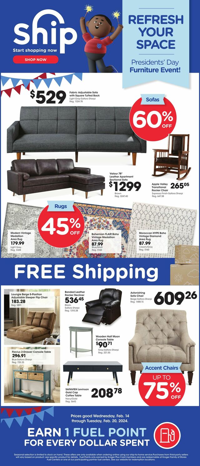 Catalogue Kroger from 02/14/2024
