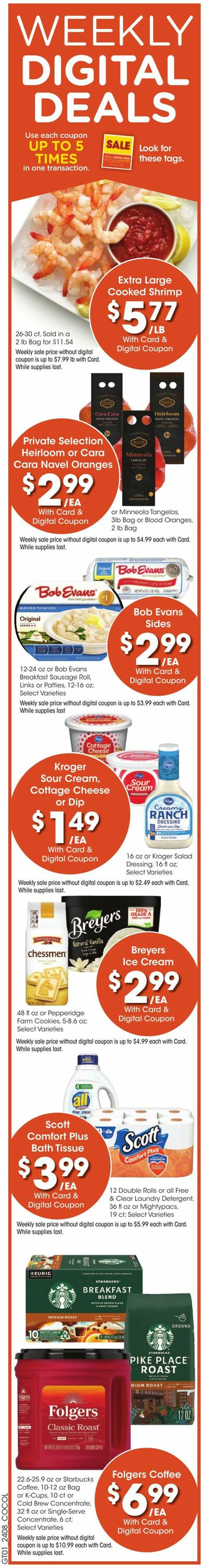 Catalogue Kroger from 03/27/2024