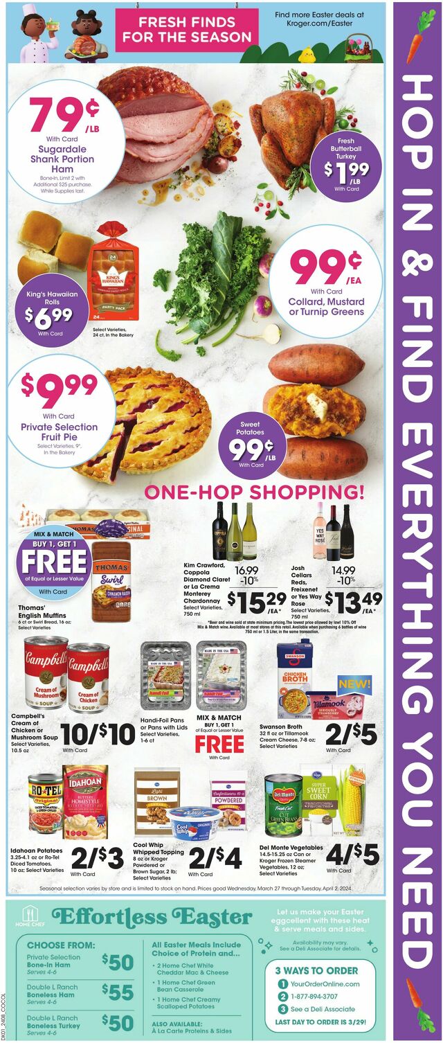 Catalogue Kroger from 03/27/2024