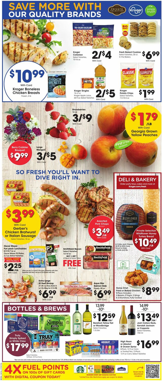 Catalogue Kroger from 05/22/2024