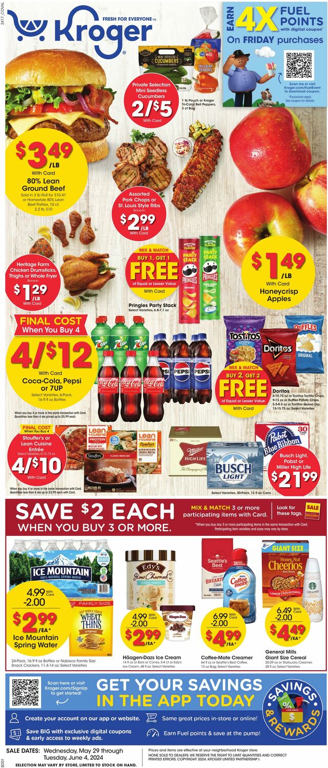 Catalogue Kroger from 05/29/2024