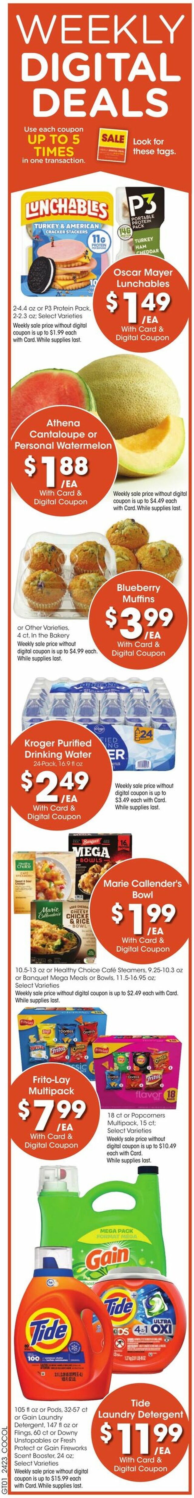 Catalogue Kroger from 07/10/2024