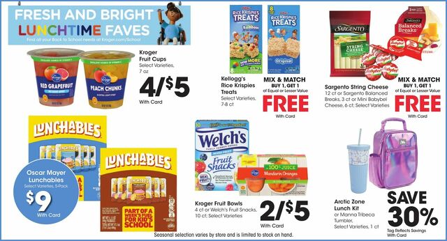 Catalogue Kroger from 07/31/2024