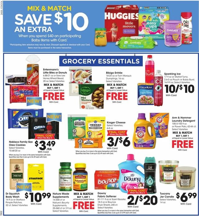 Catalogue Kroger from 09/18/2024