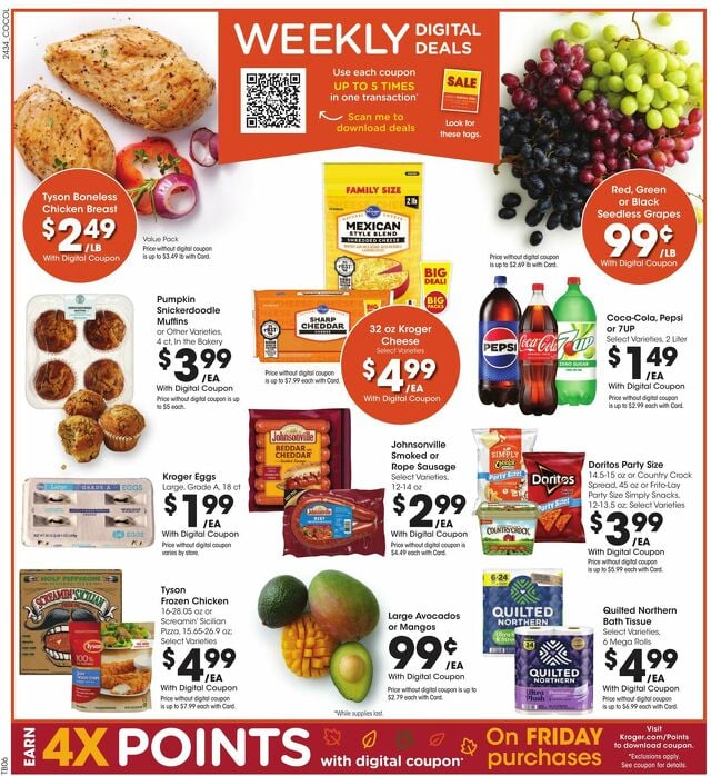 Catalogue Kroger from 09/25/2024