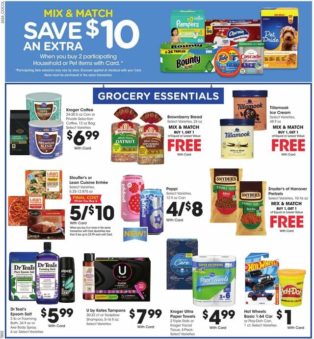 Catalogue Kroger from 09/25/2024