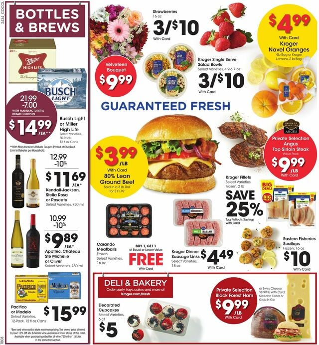 Catalogue Kroger from 09/25/2024