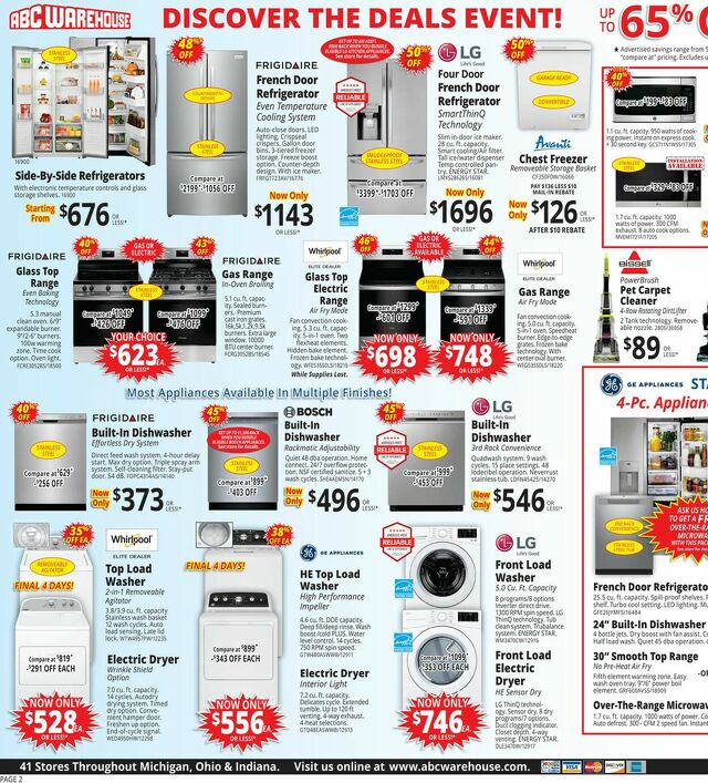 Catalogue ABC Warehouse from 10/13/2024