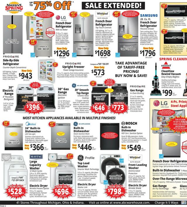 Catalogue ABC Warehouse from 05/04/2025
