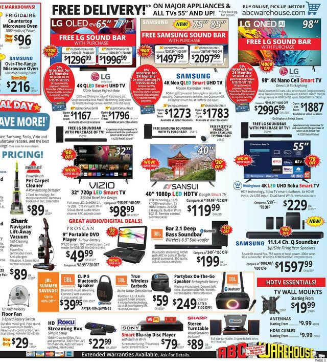 Catalogue ABC Warehouse from 05/25/2025