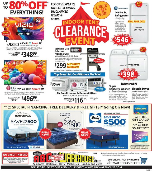 Catalogue ABC Warehouse from 06/01/2025