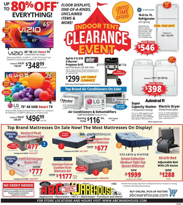 Catalogue ABC Warehouse from 06/01/2025