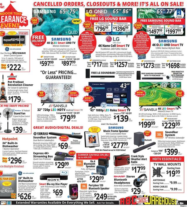 Catalogue ABC Warehouse from 06/01/2025