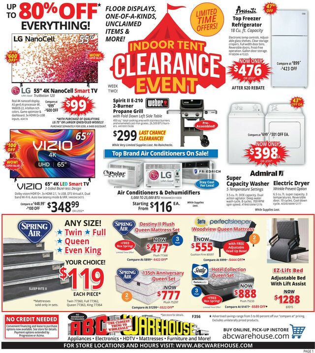Catalogue ABC Warehouse from 06/08/2025