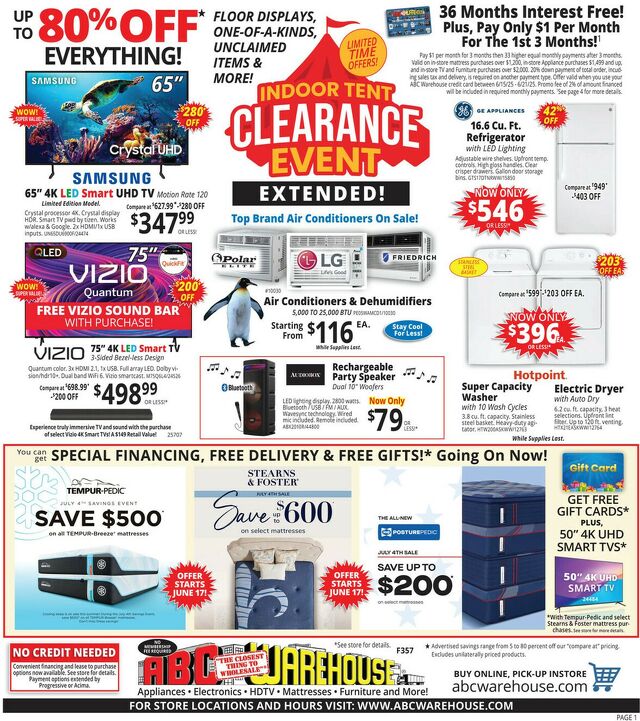 Catalogue ABC Warehouse from 06/15/2025