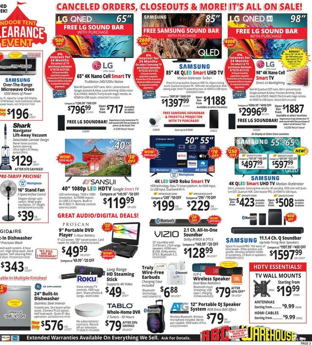 Catalogue ABC Warehouse from 06/15/2025