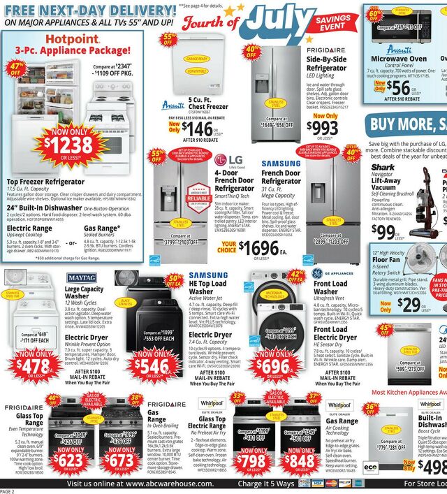 Catalogue ABC Warehouse from 06/22/2025