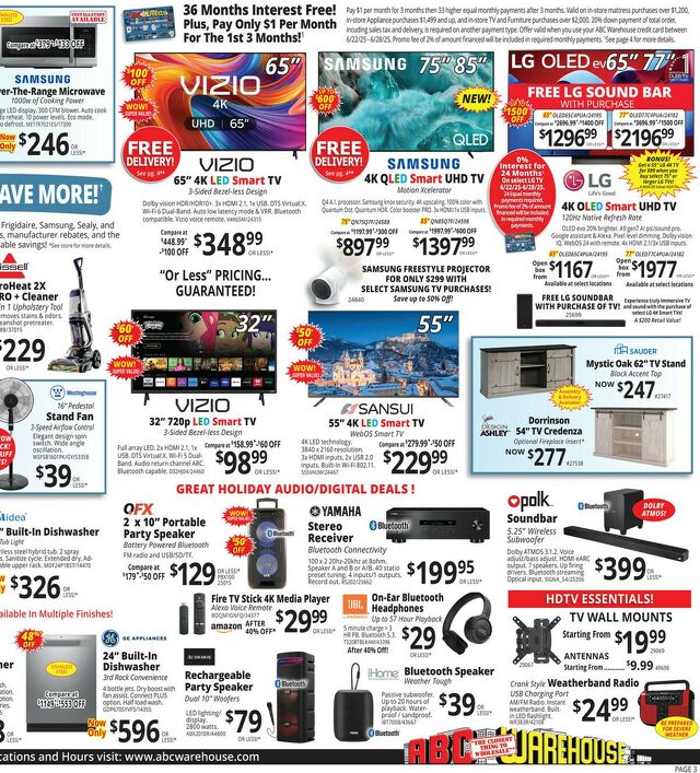 Catalogue ABC Warehouse from 06/22/2025
