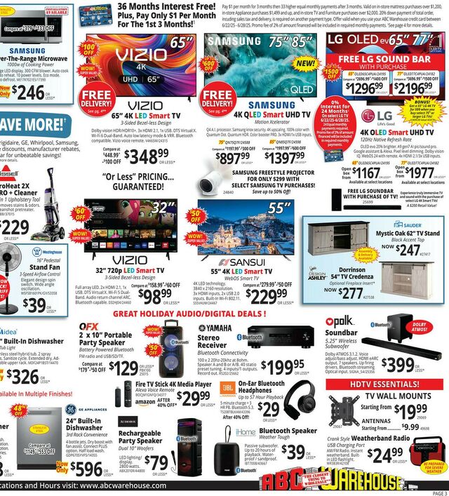 Catalogue ABC Warehouse from 06/22/2025